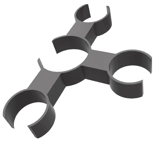 Triple Bottle Clip 10pk