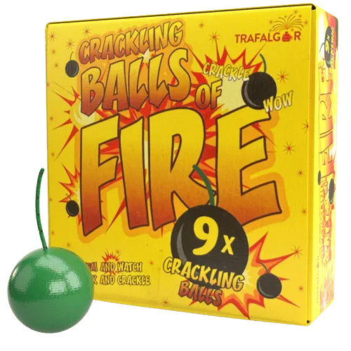 Crackling Balls 9pk