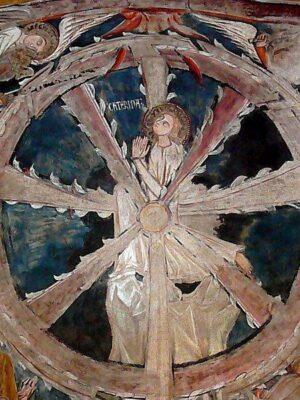 Exploring the Mechanics of Catherine Wheels
