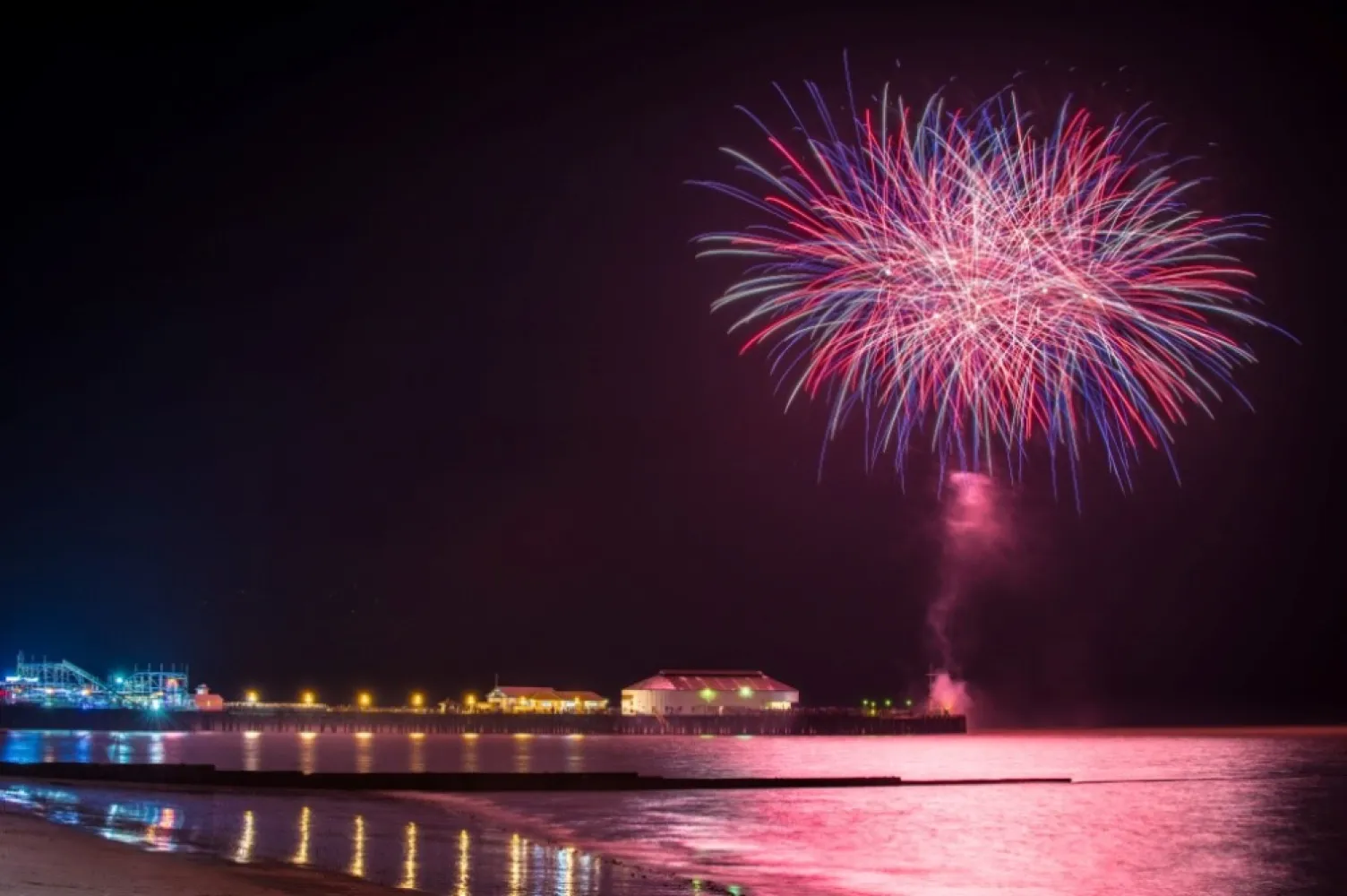 Fireworks for the late Summer Bank Holiday