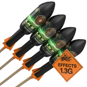 The Hulk Rocket 4Pk