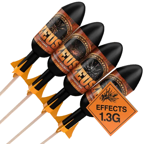 Zeus Rocket 4Pk