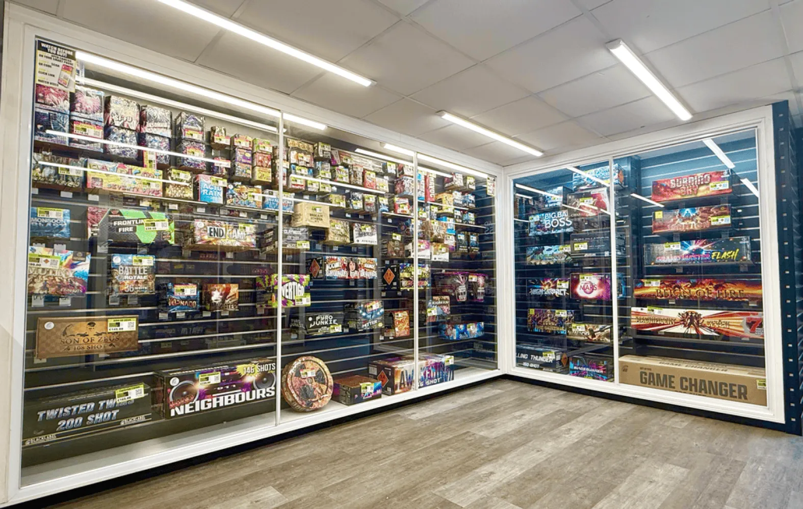 Dynamic Fireworks Showroom