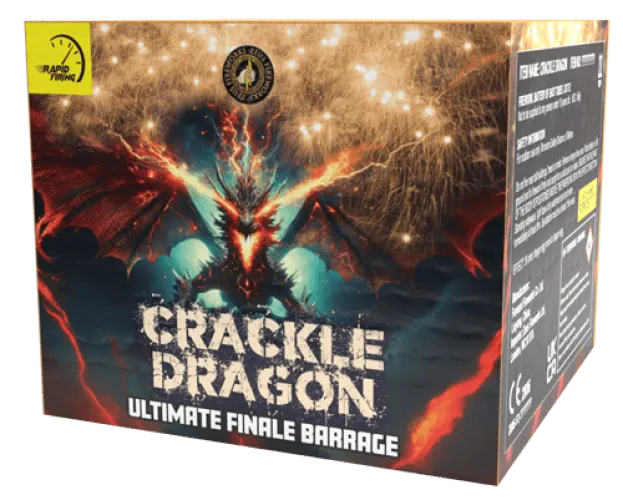 Crackle Dragon Case of 4