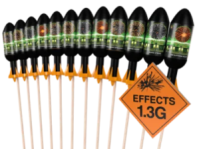 The Hulk Rocket Case Of 12