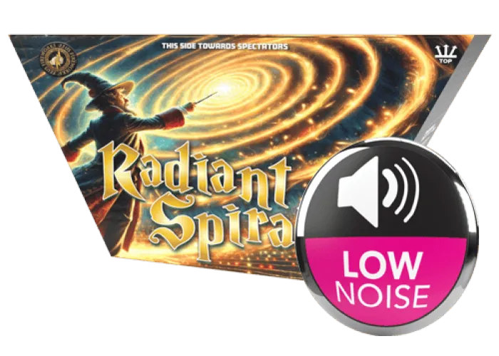 Radiant Spirals Case of 4