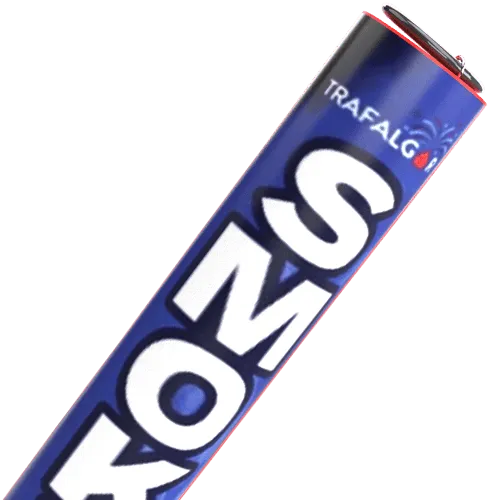 Blue Handheld Smoke