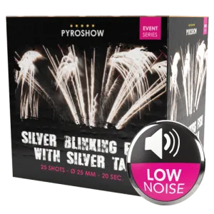 Silver Blinking Fish w/ Silver Tail