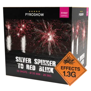 Silver Spinner to Red Blink