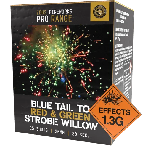 Blue Tail to Red & Green Strobe