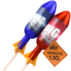 Max Impact Rocket 2Pk