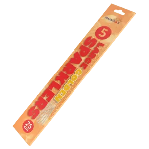 Gold 10" Sparkler 5pk