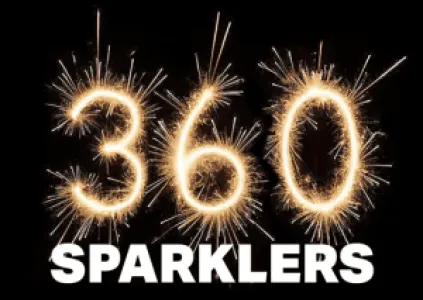 360 x Gold 18" Sparklers