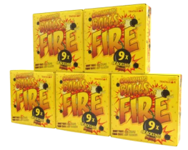 45 (5 Packs) Crackling Balls