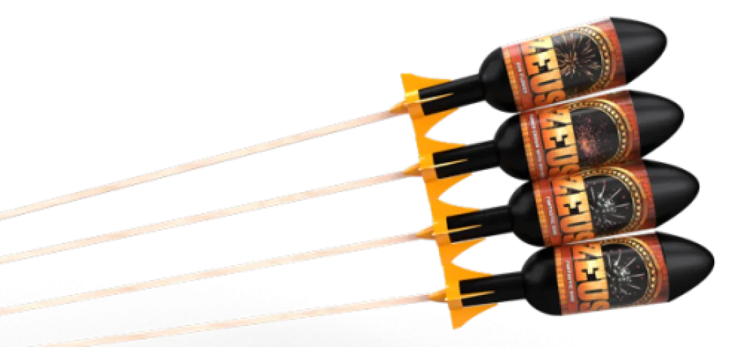 Zeus Rocket 4Pk